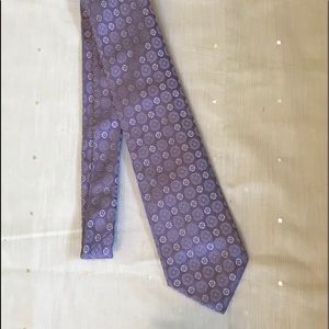 Valentino Silk Tie Purple